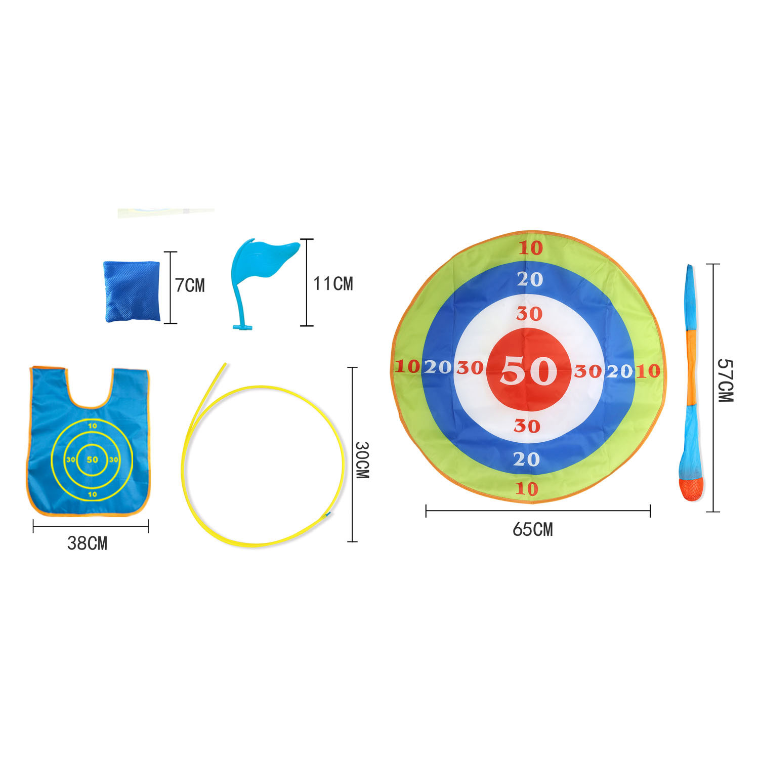 Outdoor-Aktivitäten-Spiele 3in1