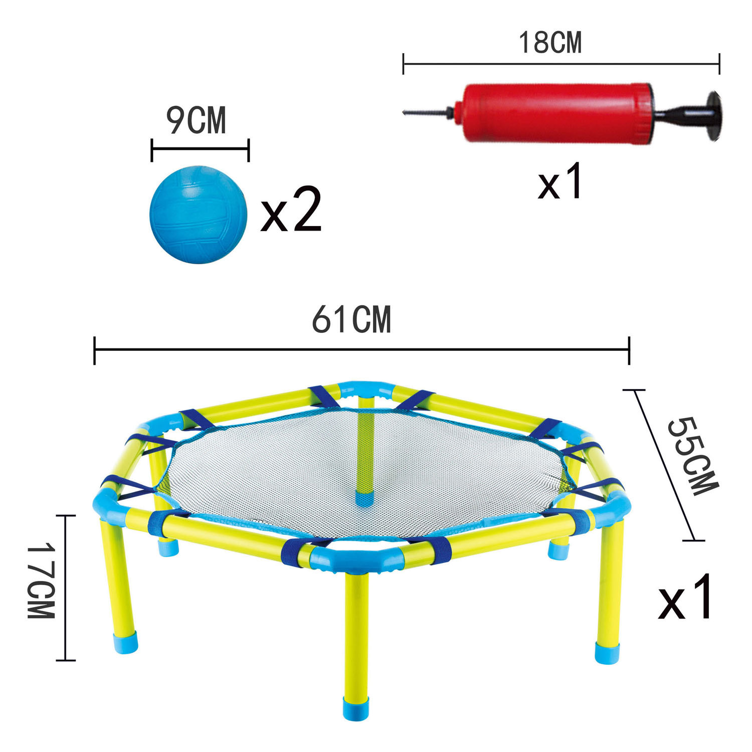 Table rebondissante d'extérieur