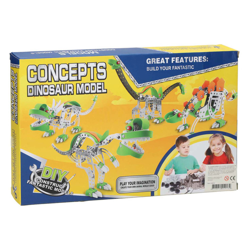 Metalen Bouwset Dino T-Rex