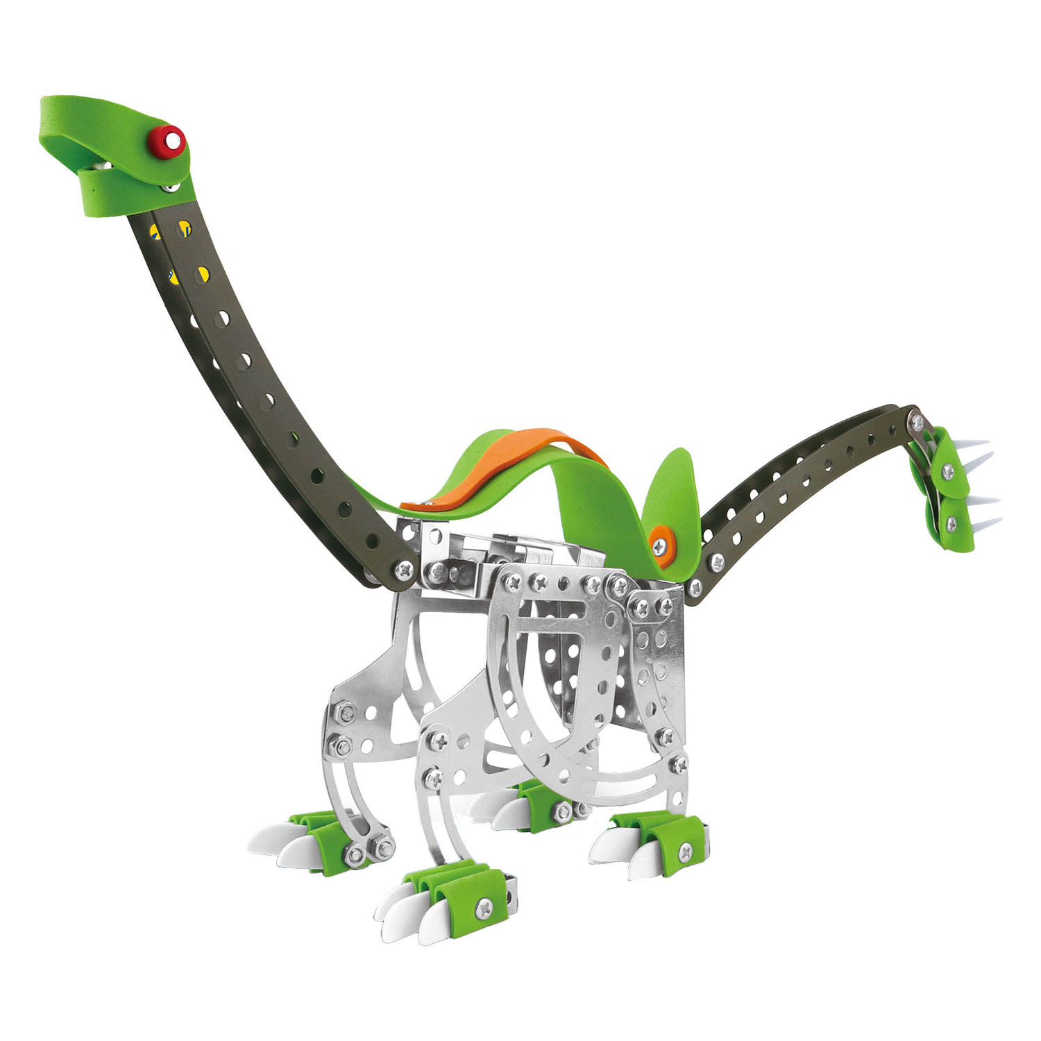 Metalen Bouwset Dino Brachiosaurus