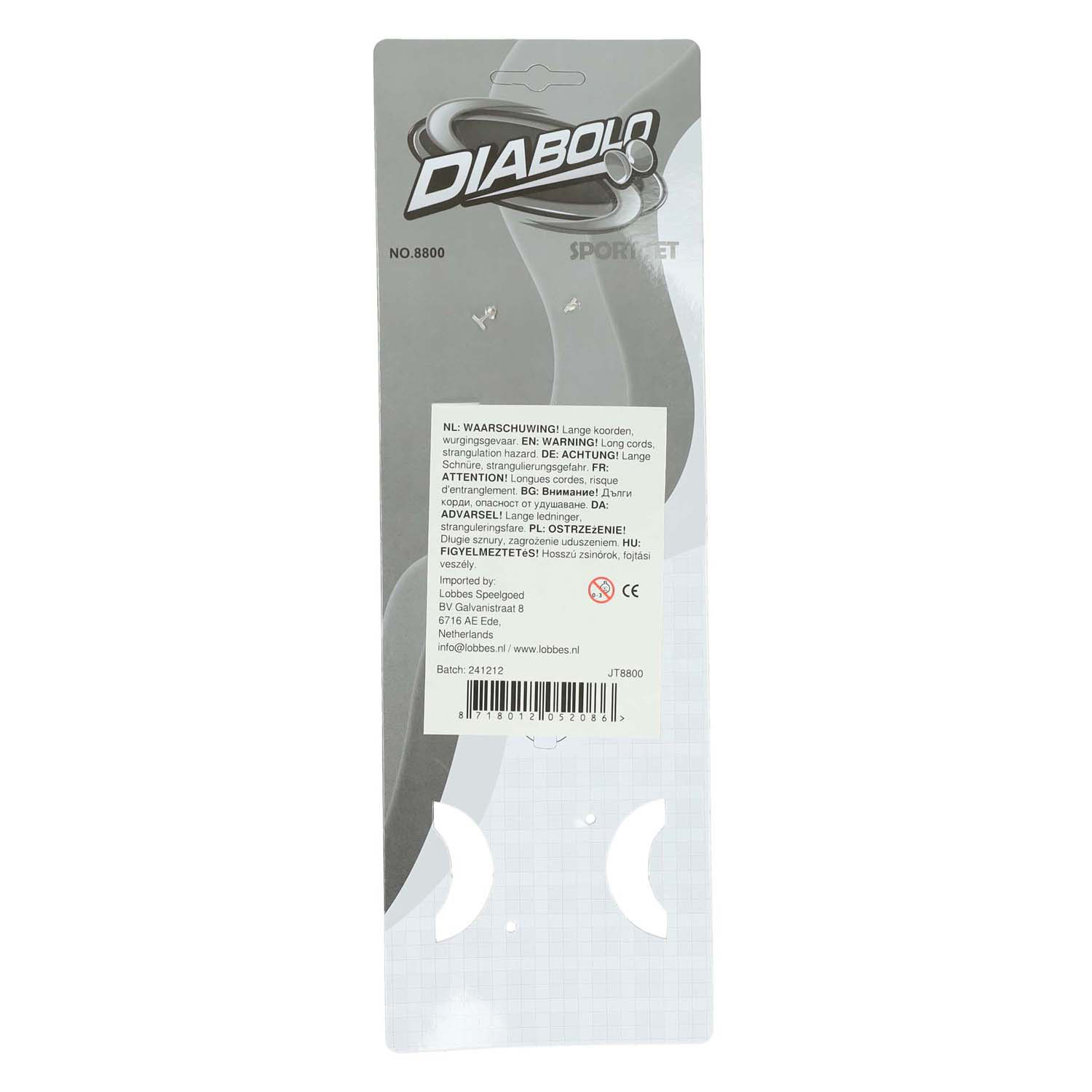 Diabolo Kleur Houten Stok