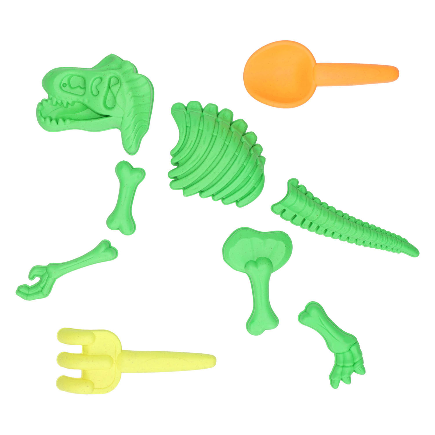 Moules à sable bioplastique Dino