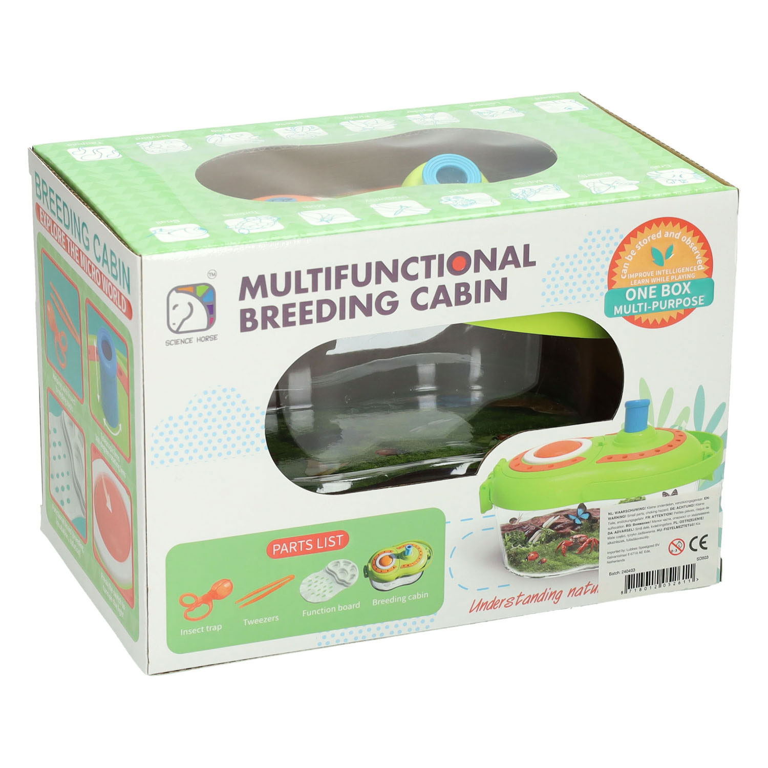 Pot à insectes multifonctionnel