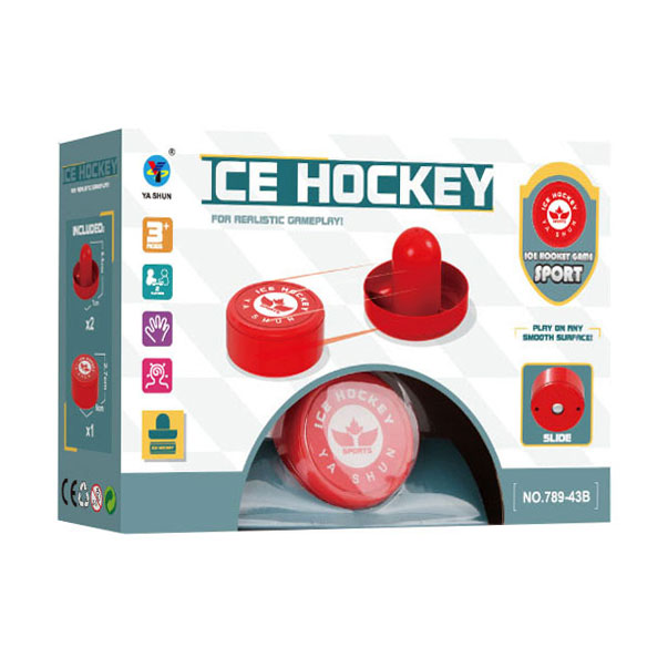 Ensemble de hockey sur glace aérien