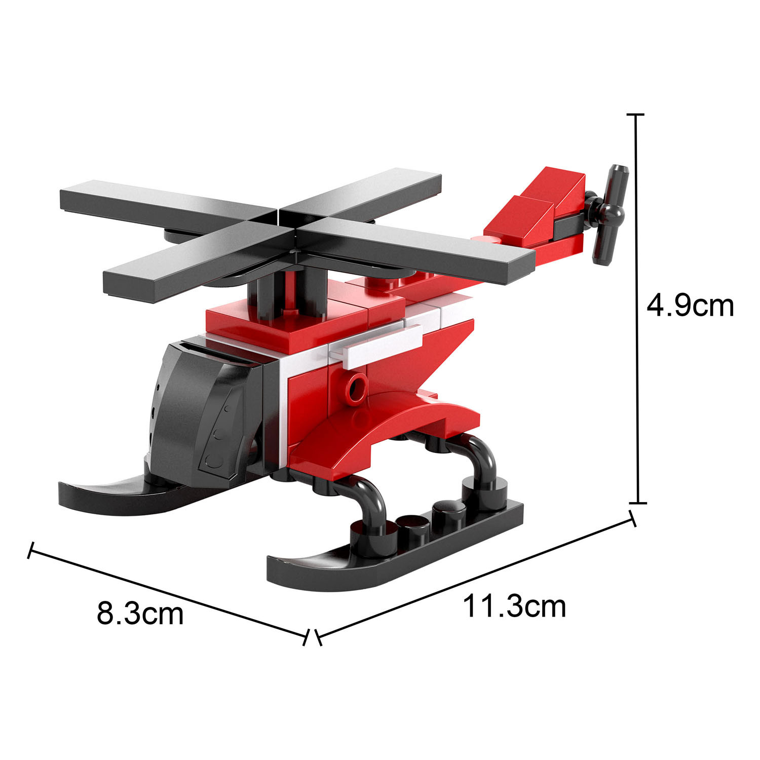 Bouwset Brandweerhelikopter