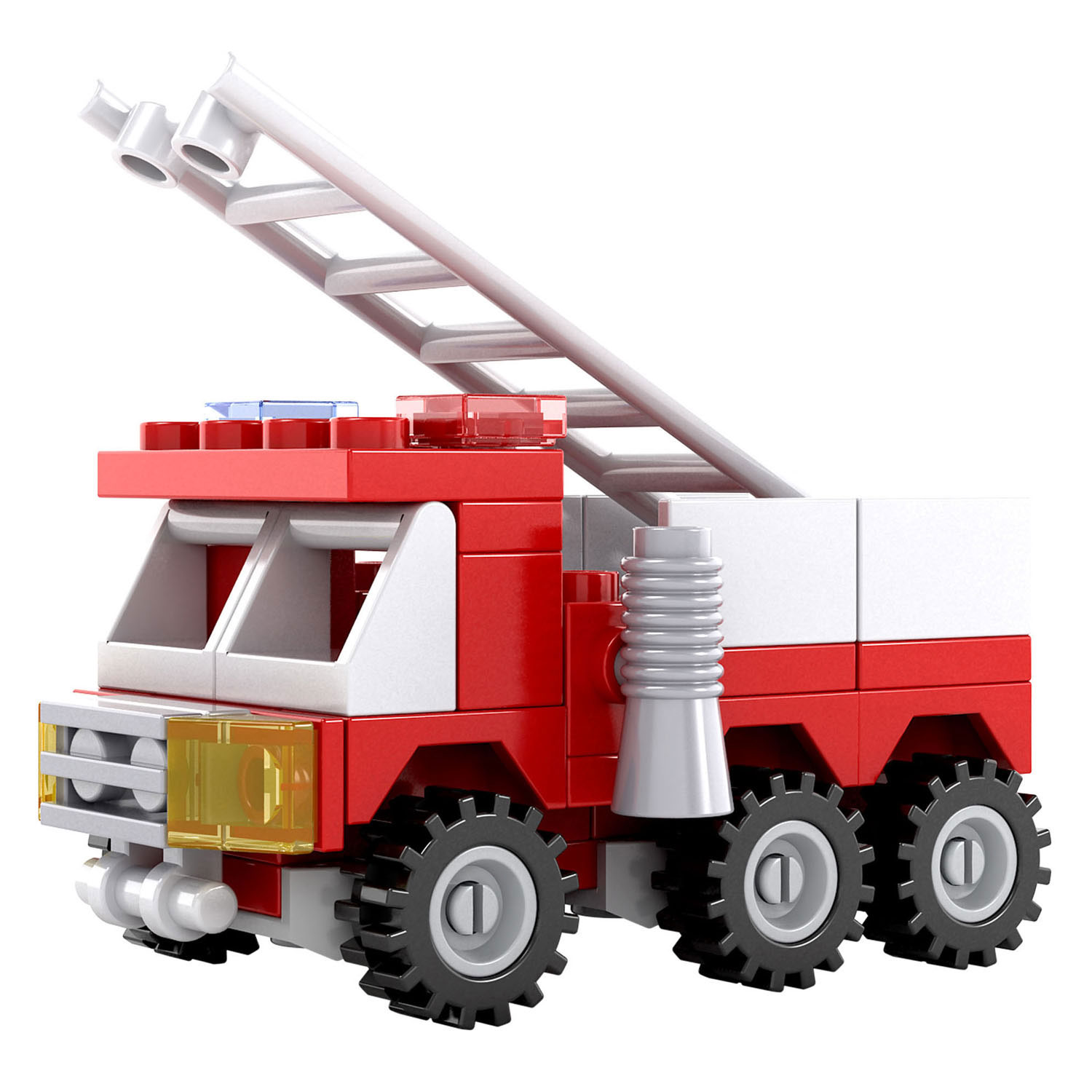 Bausatz Feuerwehr-Leiterwagen