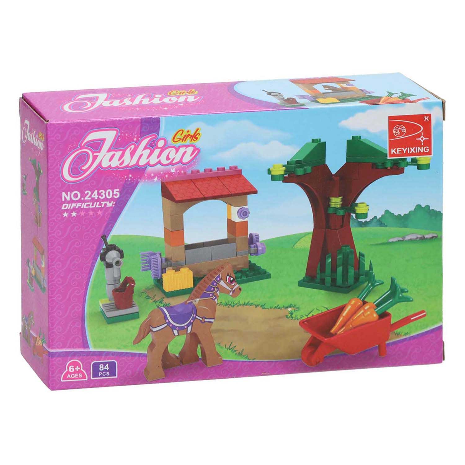 Jeu de construction Pony Farm, 79 pièces.