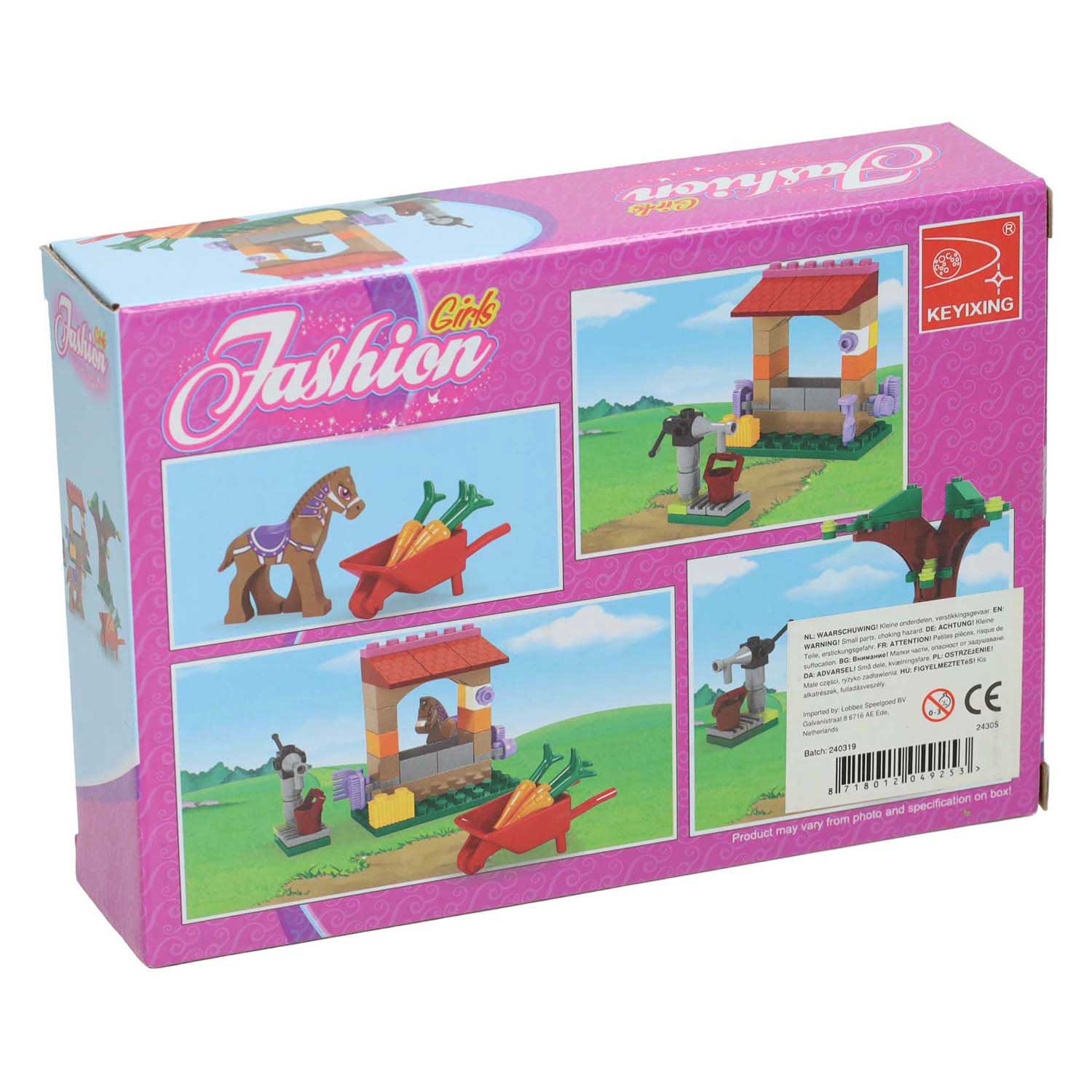 Jeu de construction Pony Farm, 79 pièces.