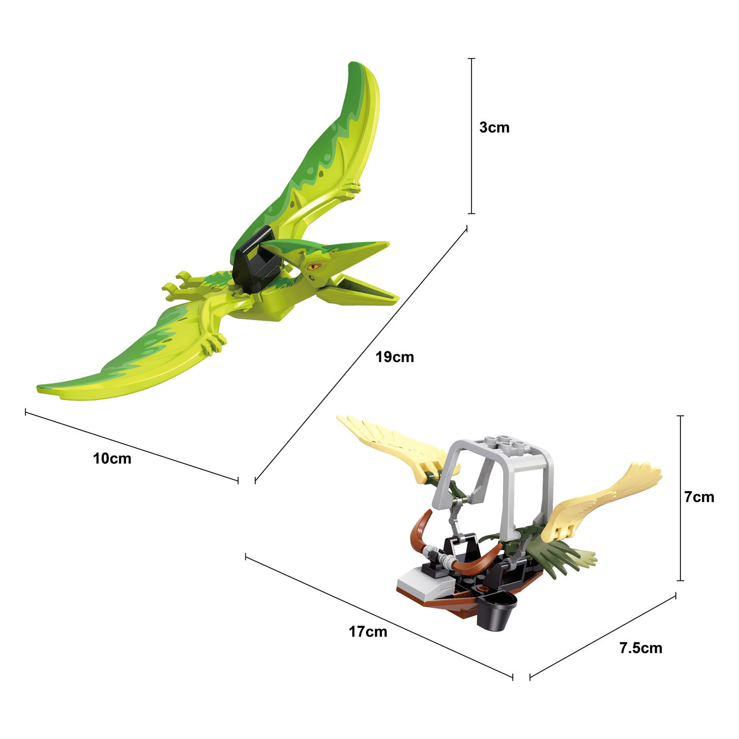 Bausatz Dino-Flugmaschine