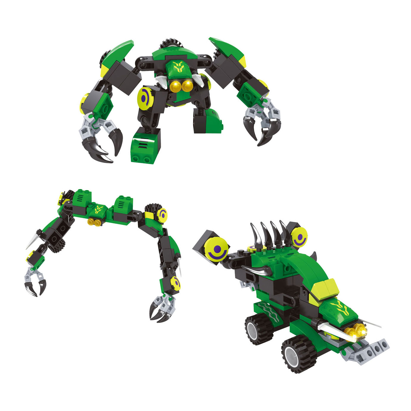 Jeu de construction Titan Transform Vert