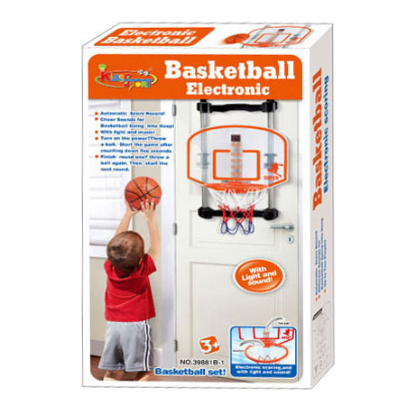 Basketbalbord Deurhanger met Teller