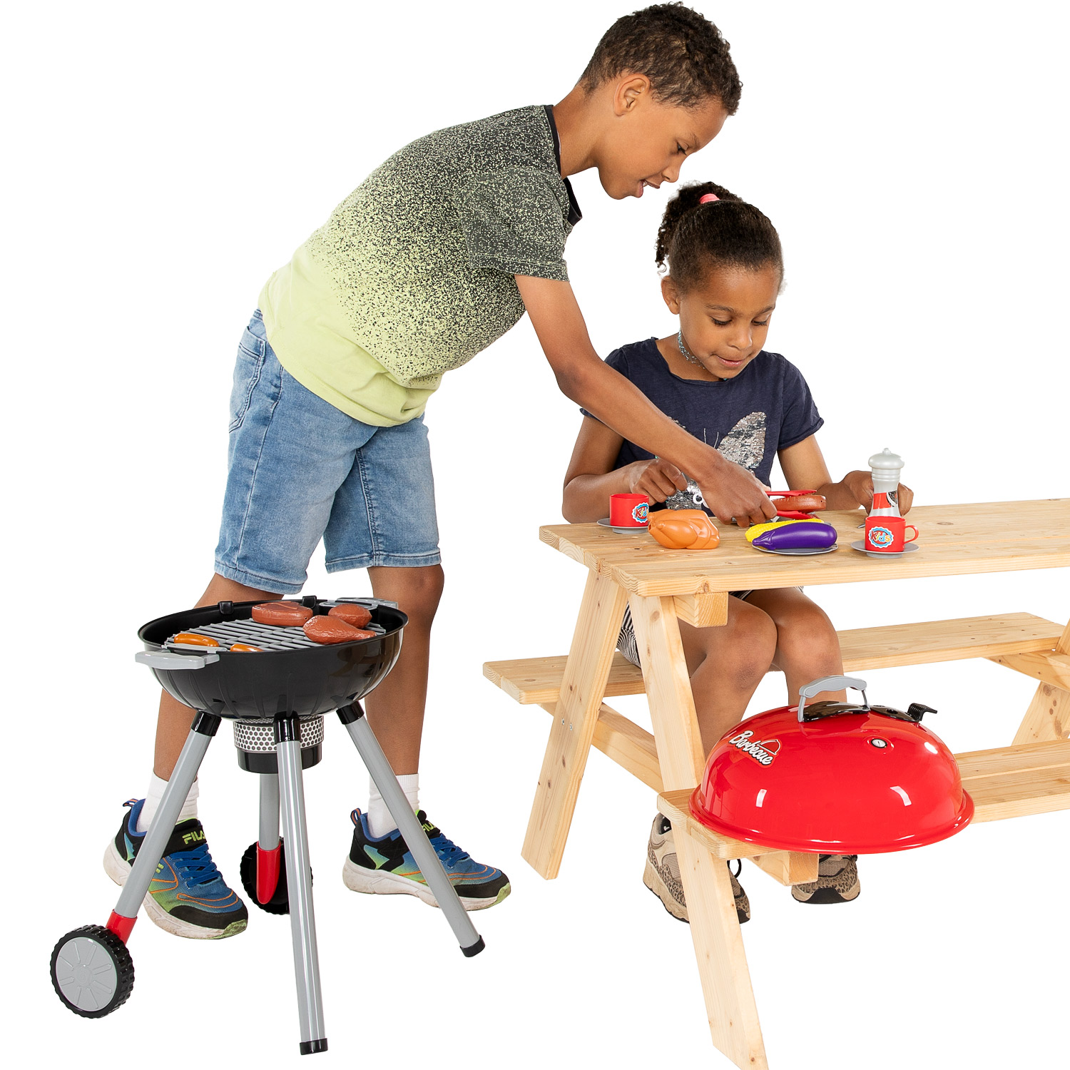 Kinder Barbecue met Licht en Geluid