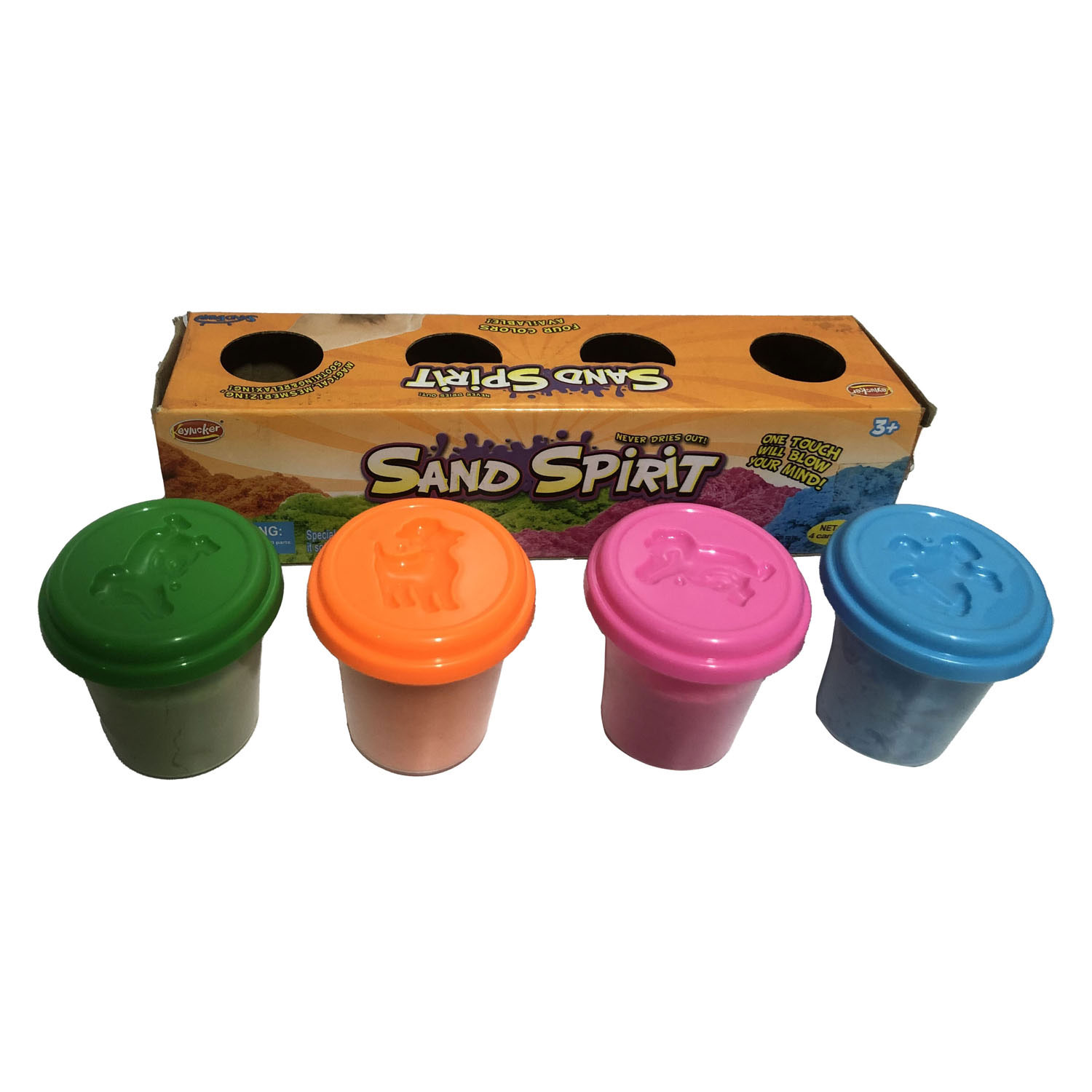 Spielsand-Set, 4x70gr.