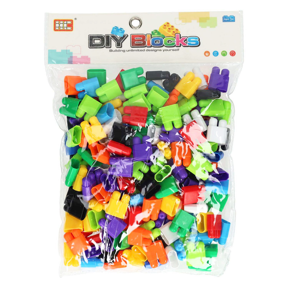 Blocs de construction, 156 pièces.
