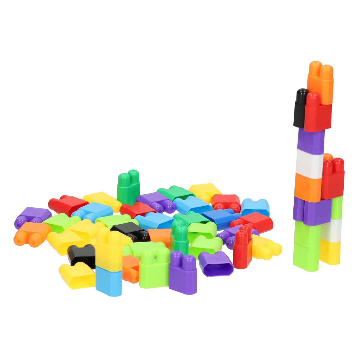 Blocs de construction, 156 pièces.
