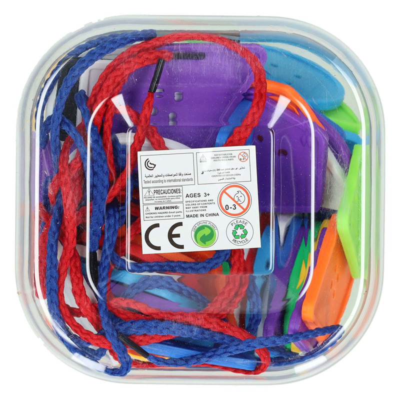 Boutons en dentelle en boîte, 88 pcs.