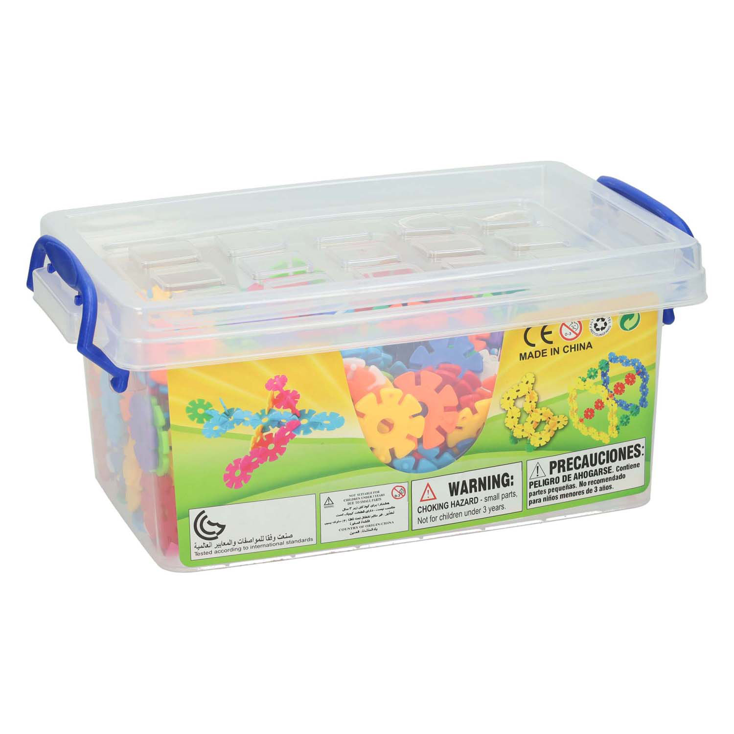 Bouwschijfjes in Opbergbox, 506dlg.