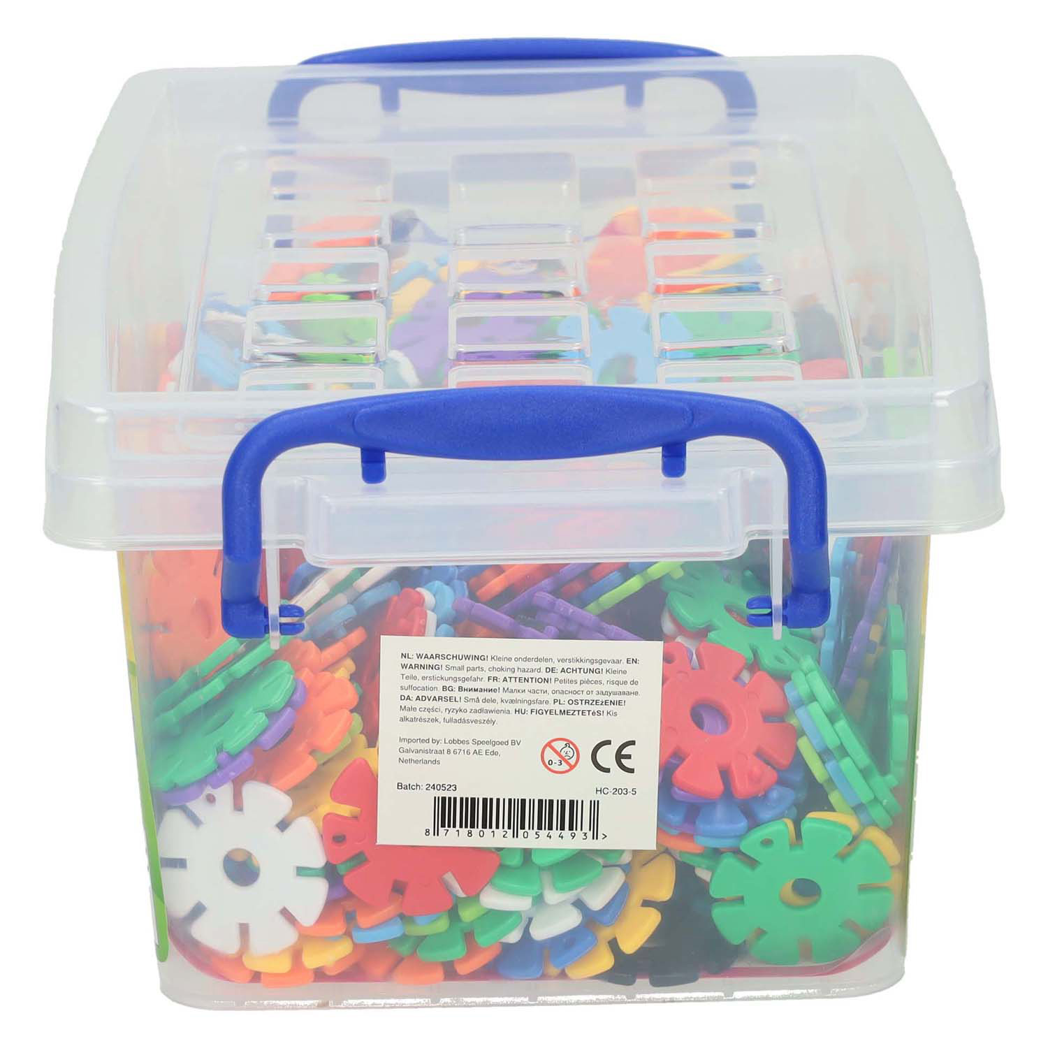 Bouwschijfjes in Opbergbox, 506dlg.
