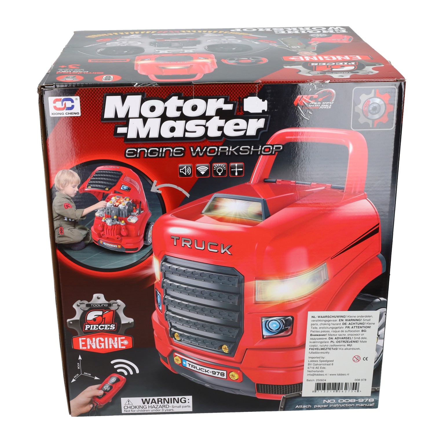 Motorblock mit Licht und Sound