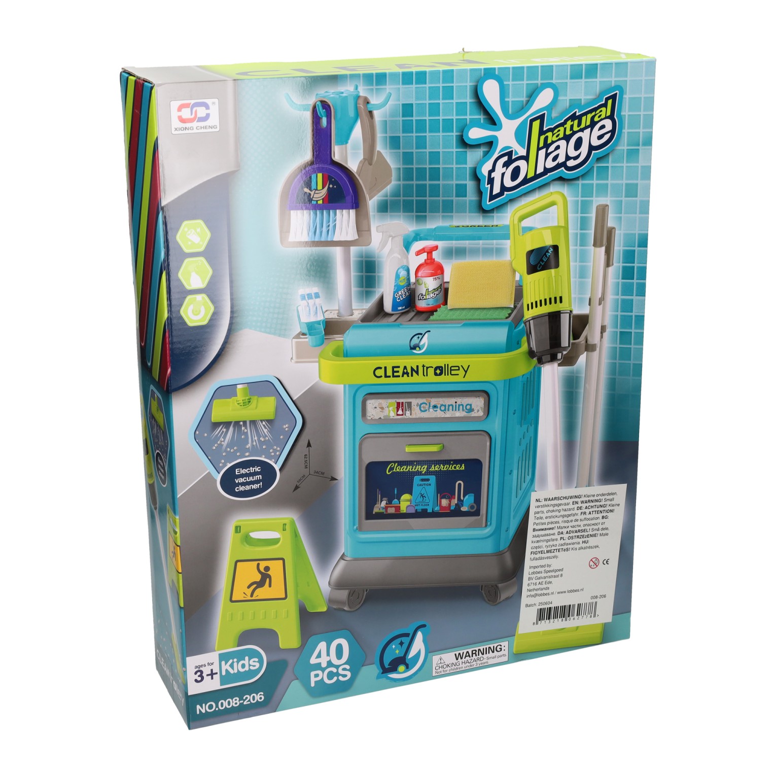 Schoonmaak Trolley Complete Set - 40dlg.