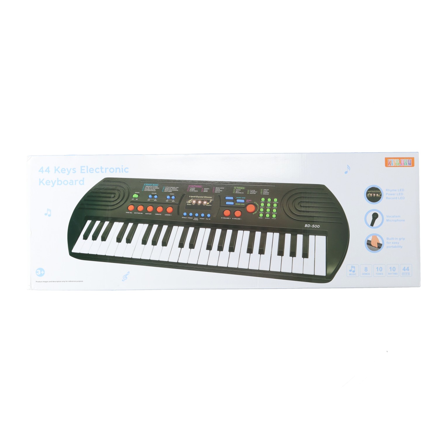 Clavier électronique avec microphone