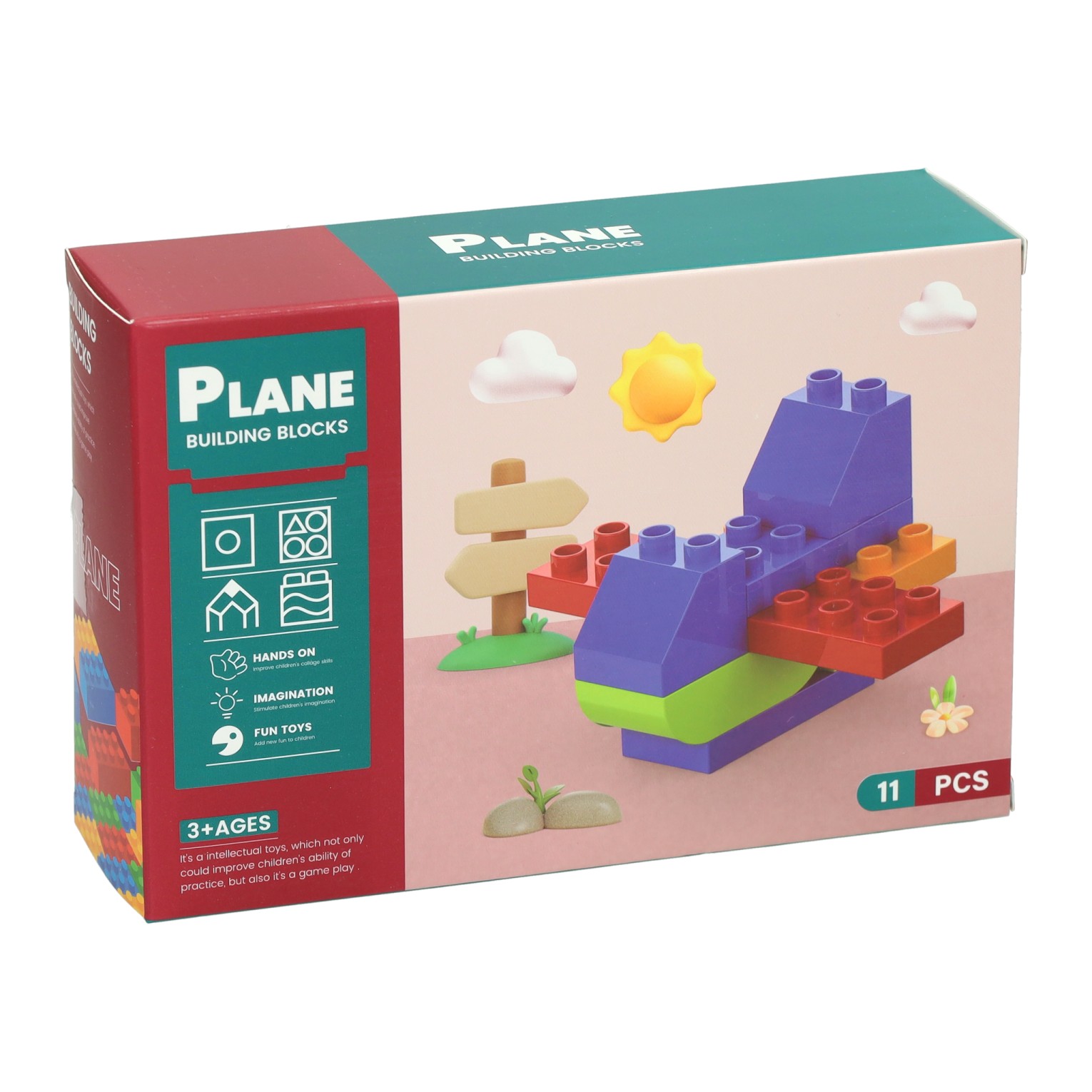 Kleine Blokjes Bouwset