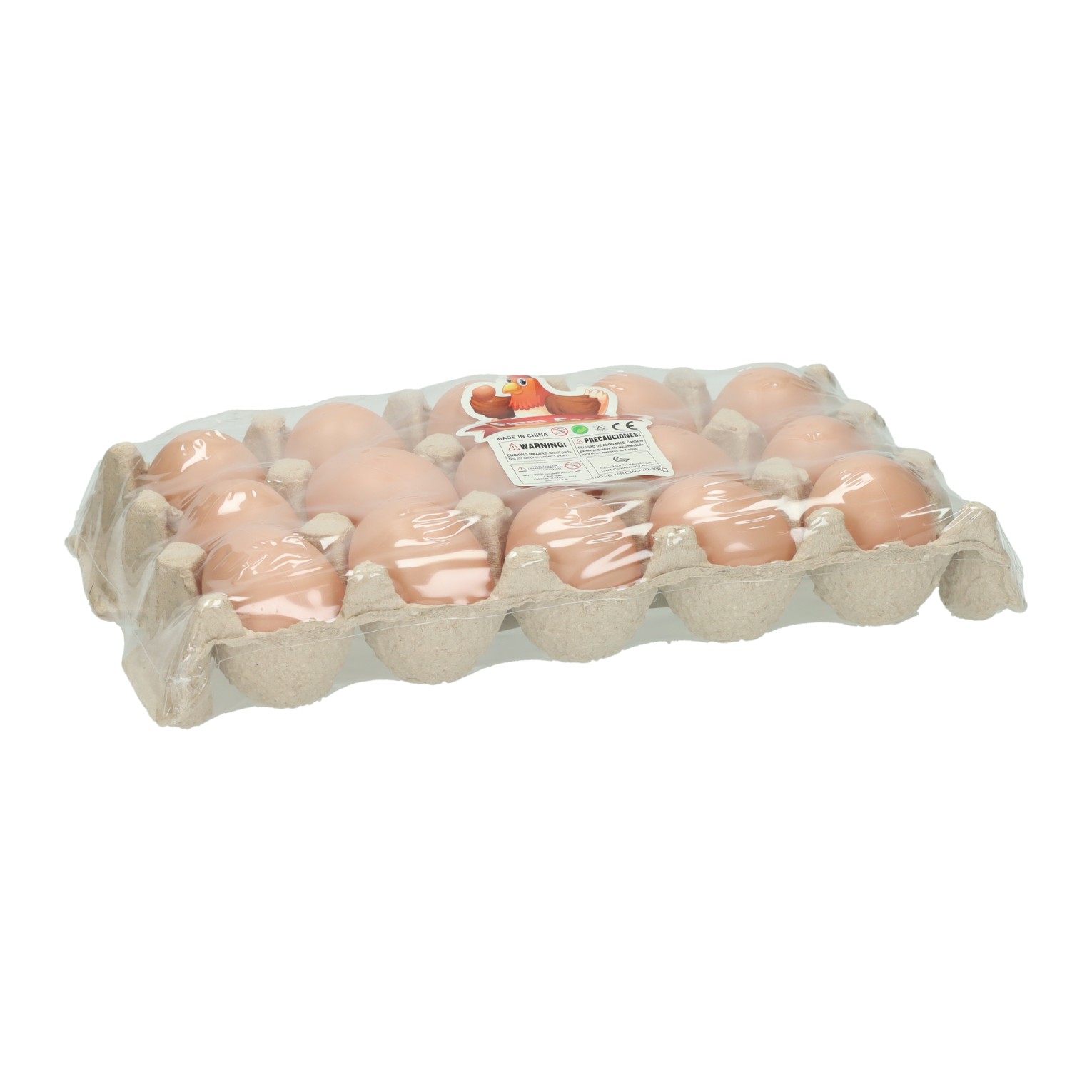 Oeufs en plastique - 15 pièces
