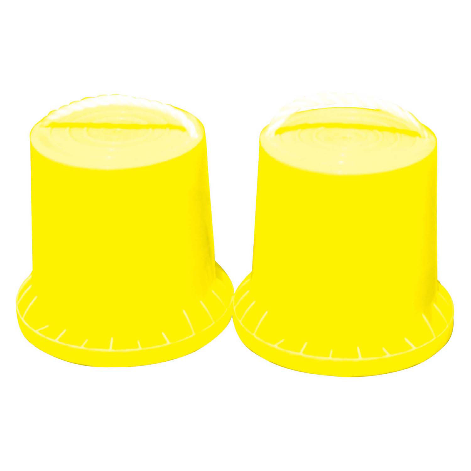 Blocs de marche Playfun jaunes, lot de 2