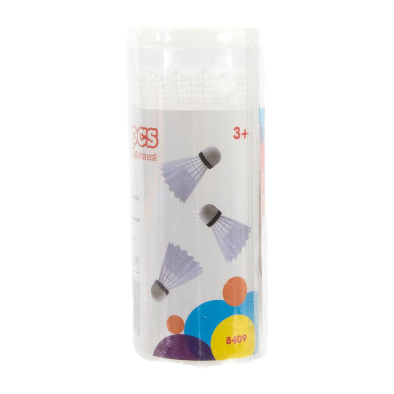 Playfun Badminton Shuttles Wit - 3st.