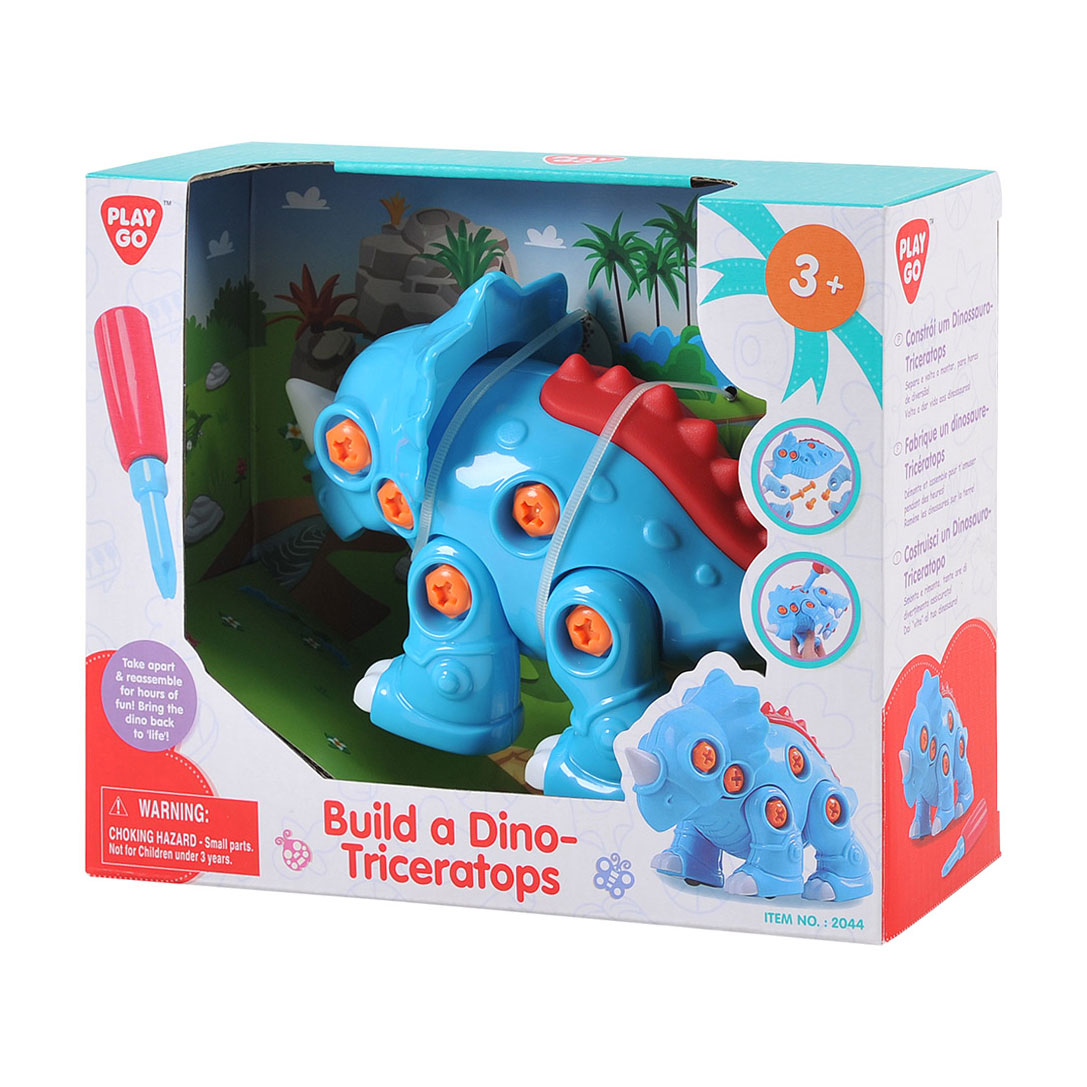 Jouez à Construisez votre propre Dino - Triceratops