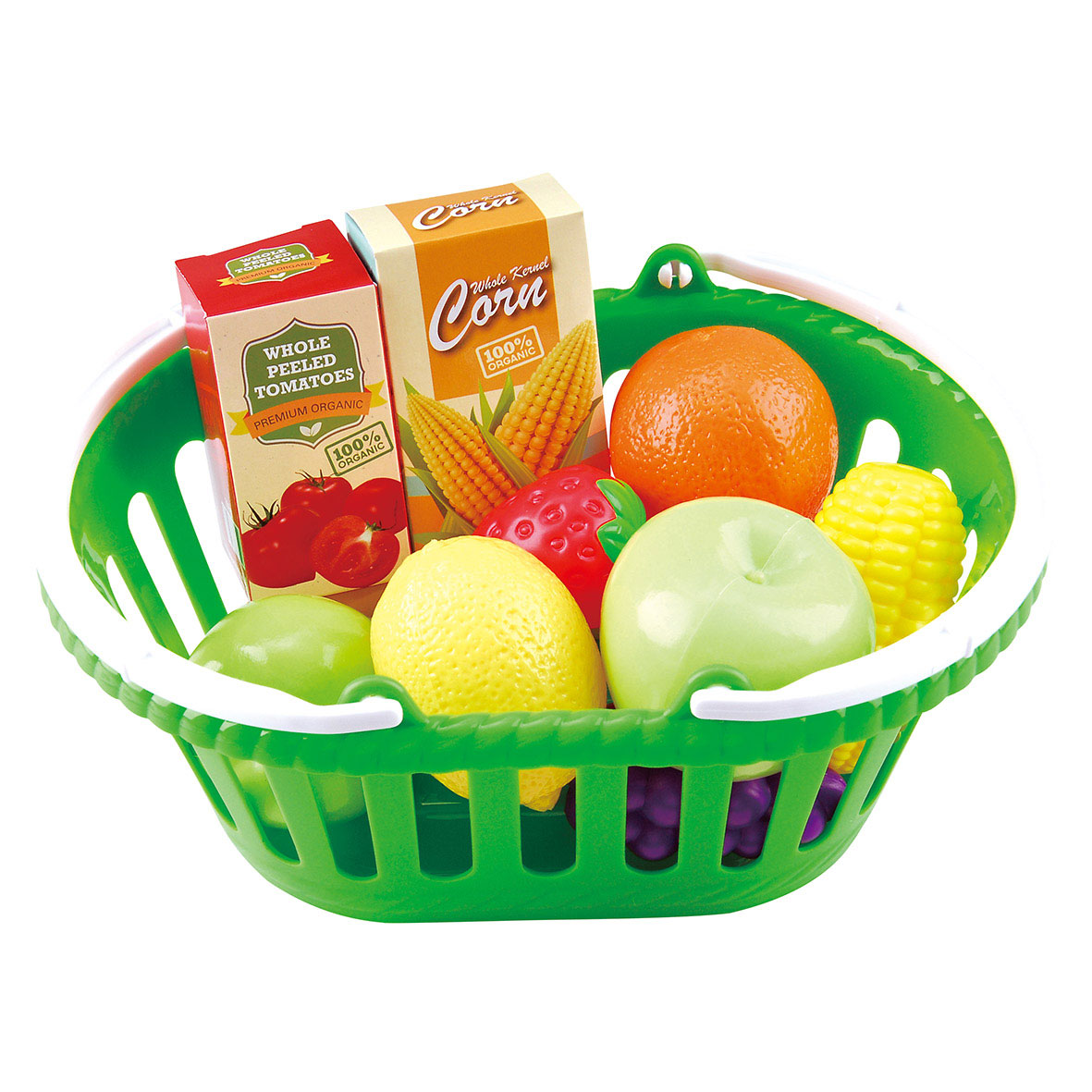 Panier de Play avec fruits, 13 pcs.