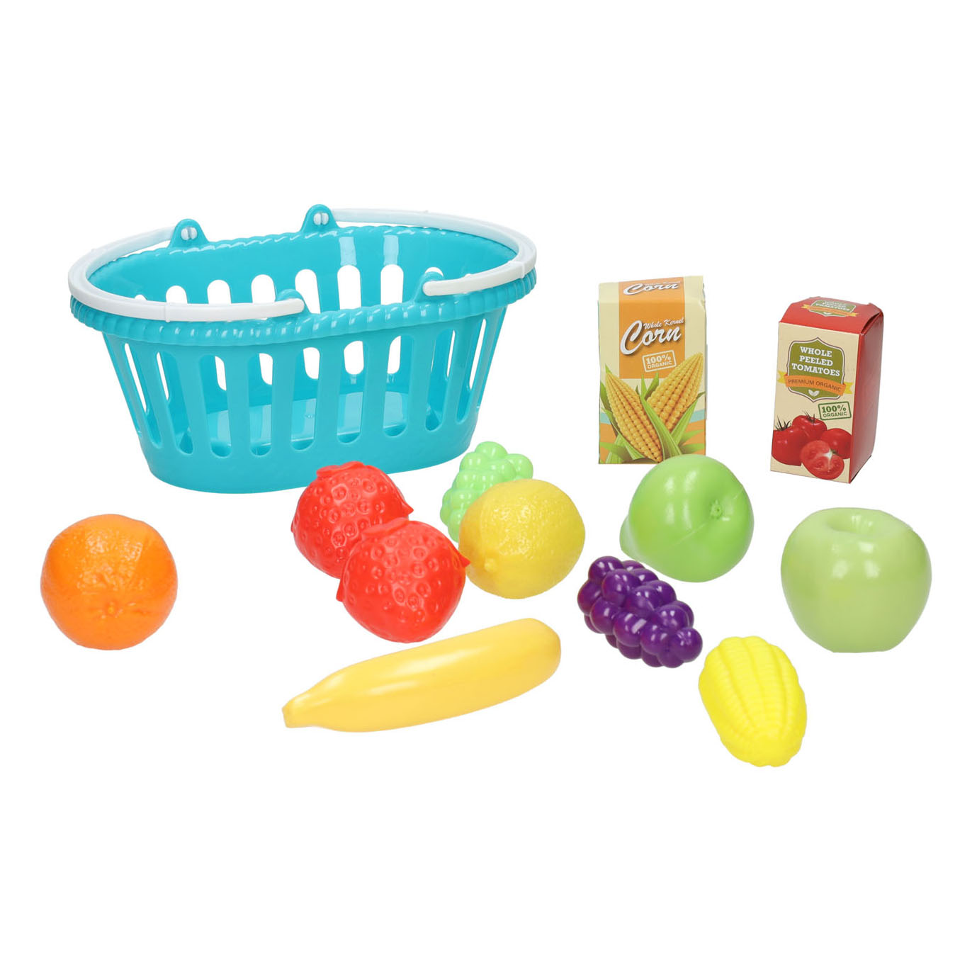 Playgo Mandje met Fruit - 13dlg.