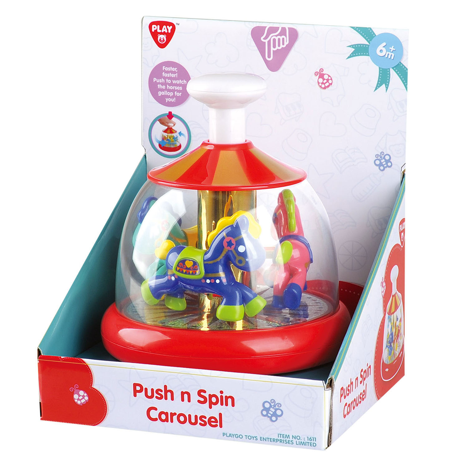 Play Push-and-Turn-Karussell