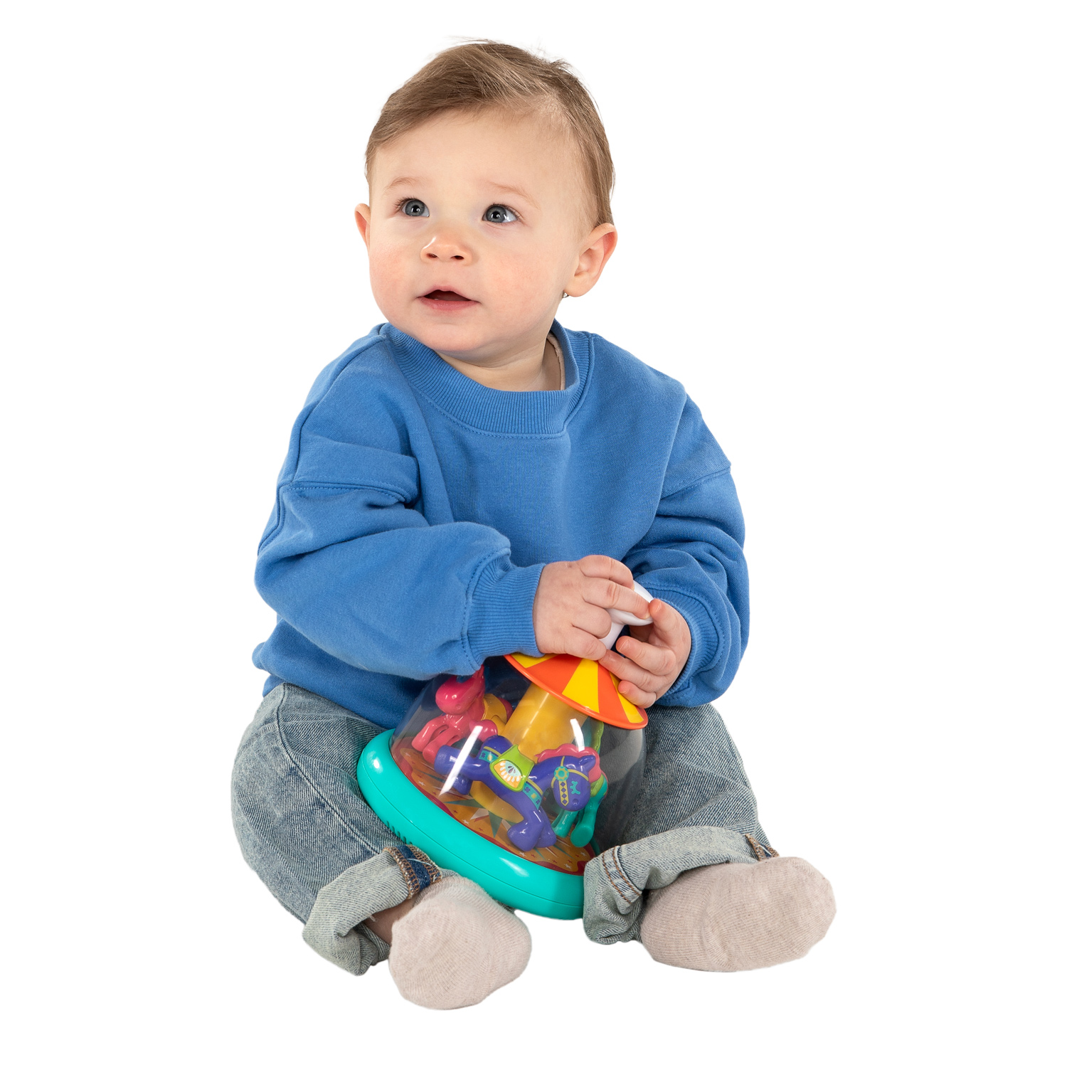 Carrousel à pousser et à tourner Playgo