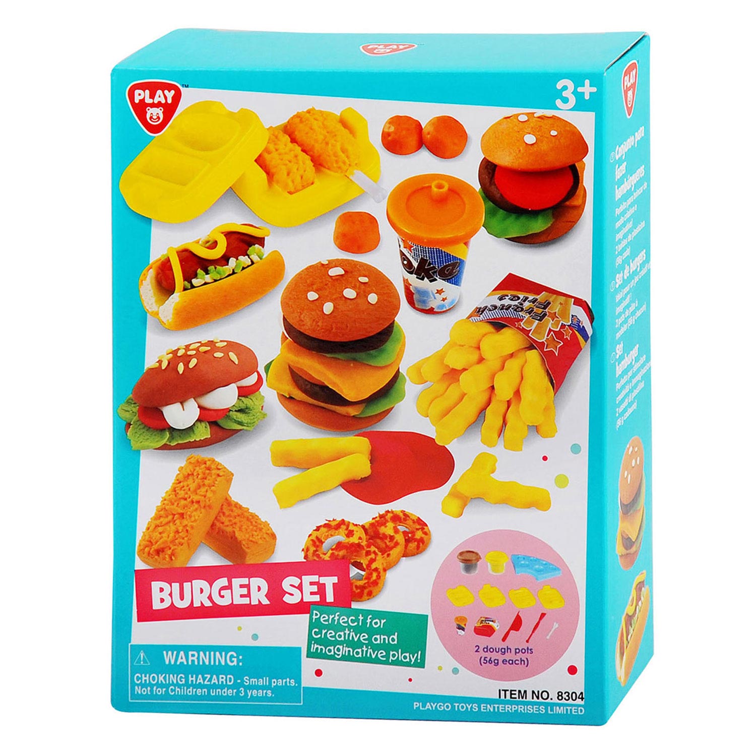 Playgo Kleiset Burger