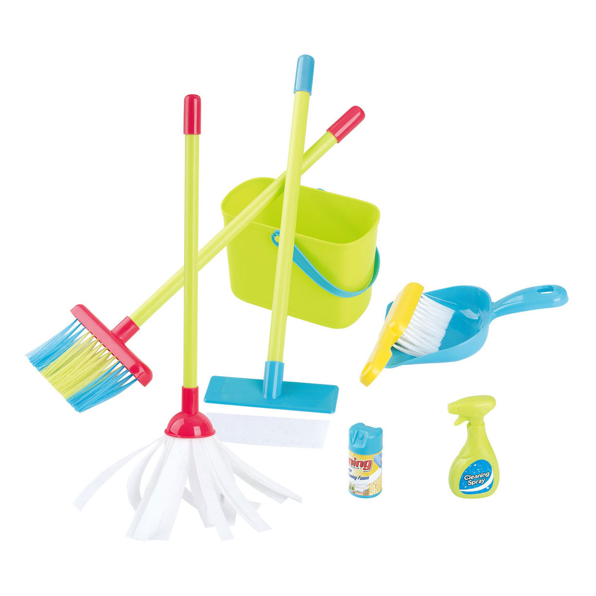 Play Cleaning Spielset, 9-teilig.