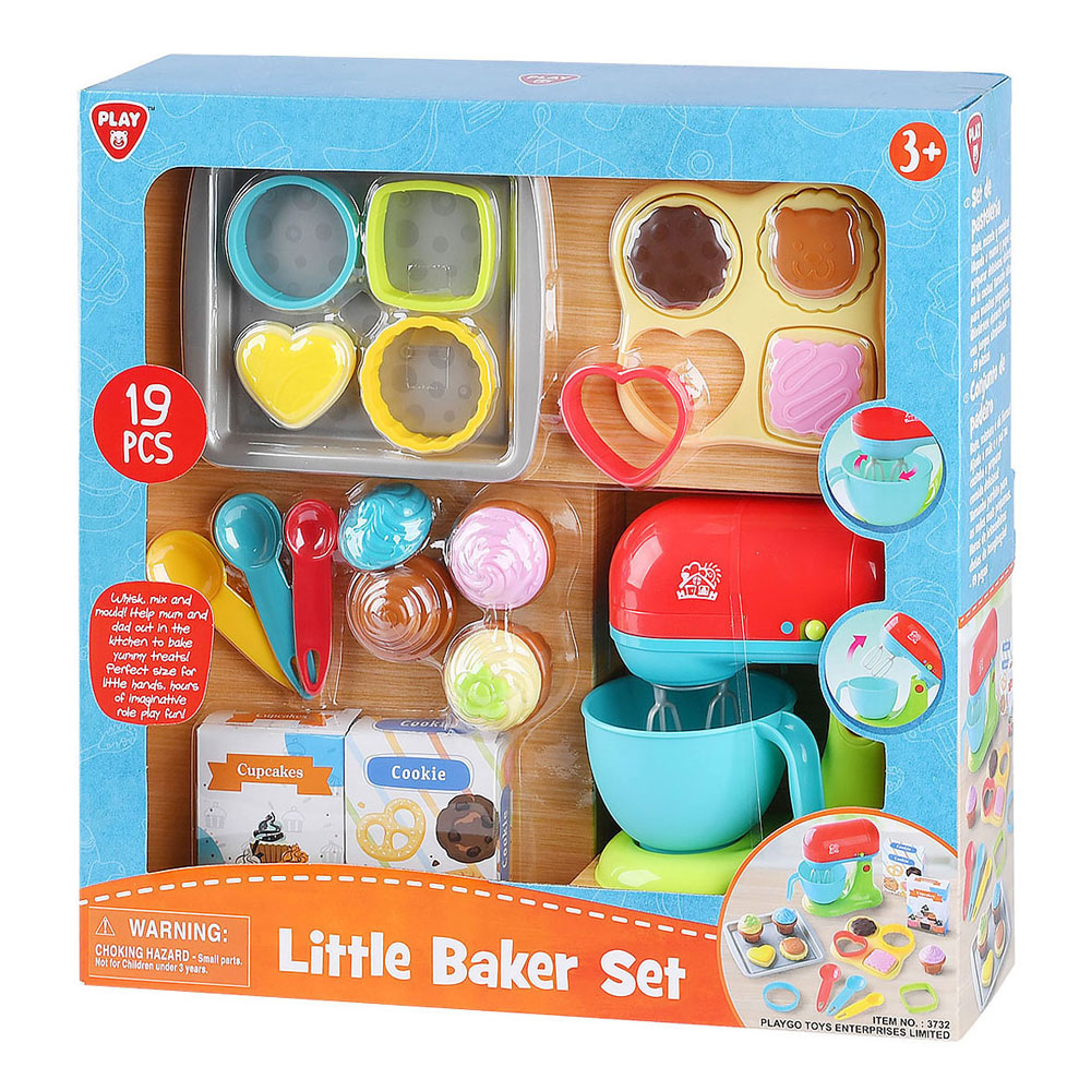 Play Little Baker Spielset, 19-teilig.