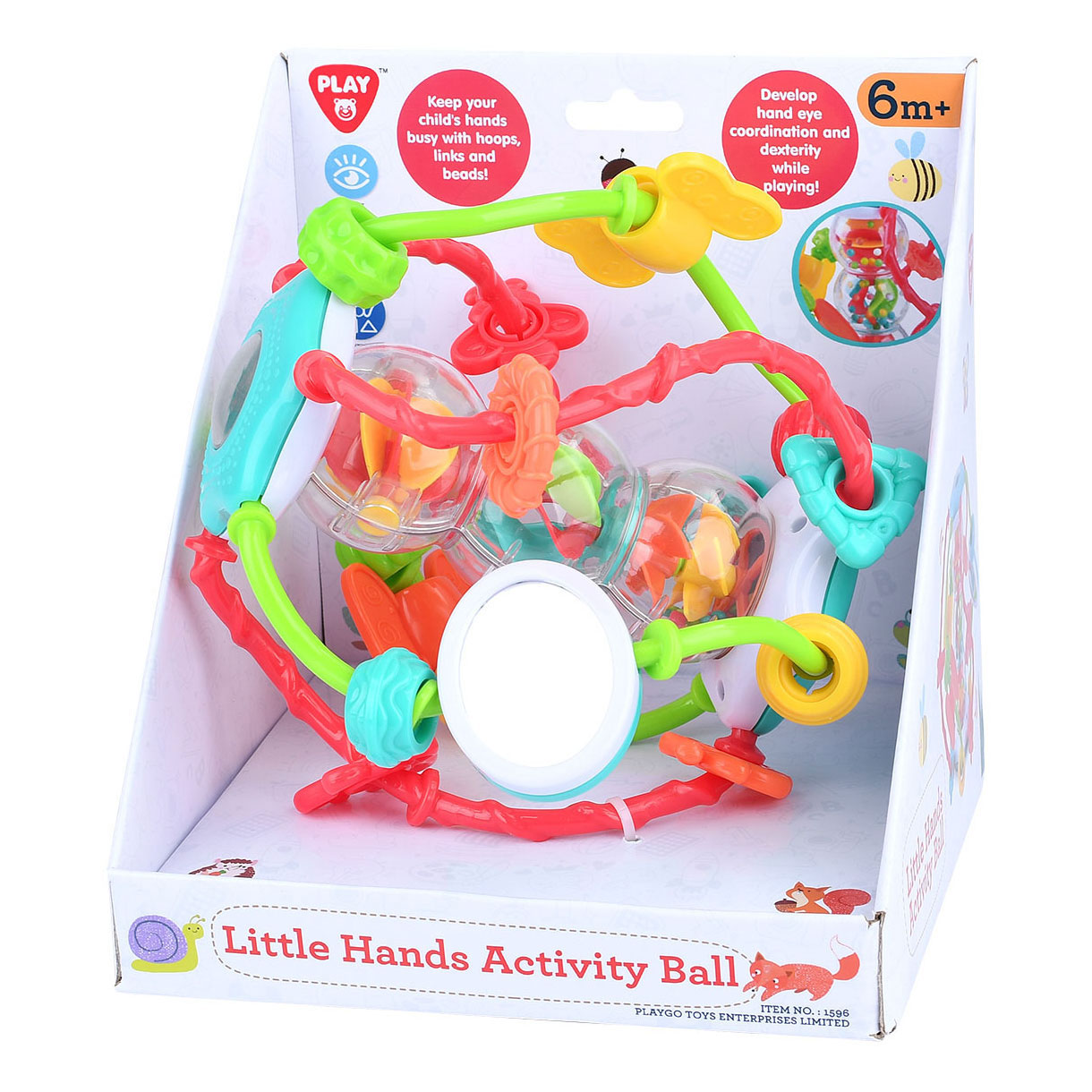 Play den Aktivitätsball für Babys, 18 cm