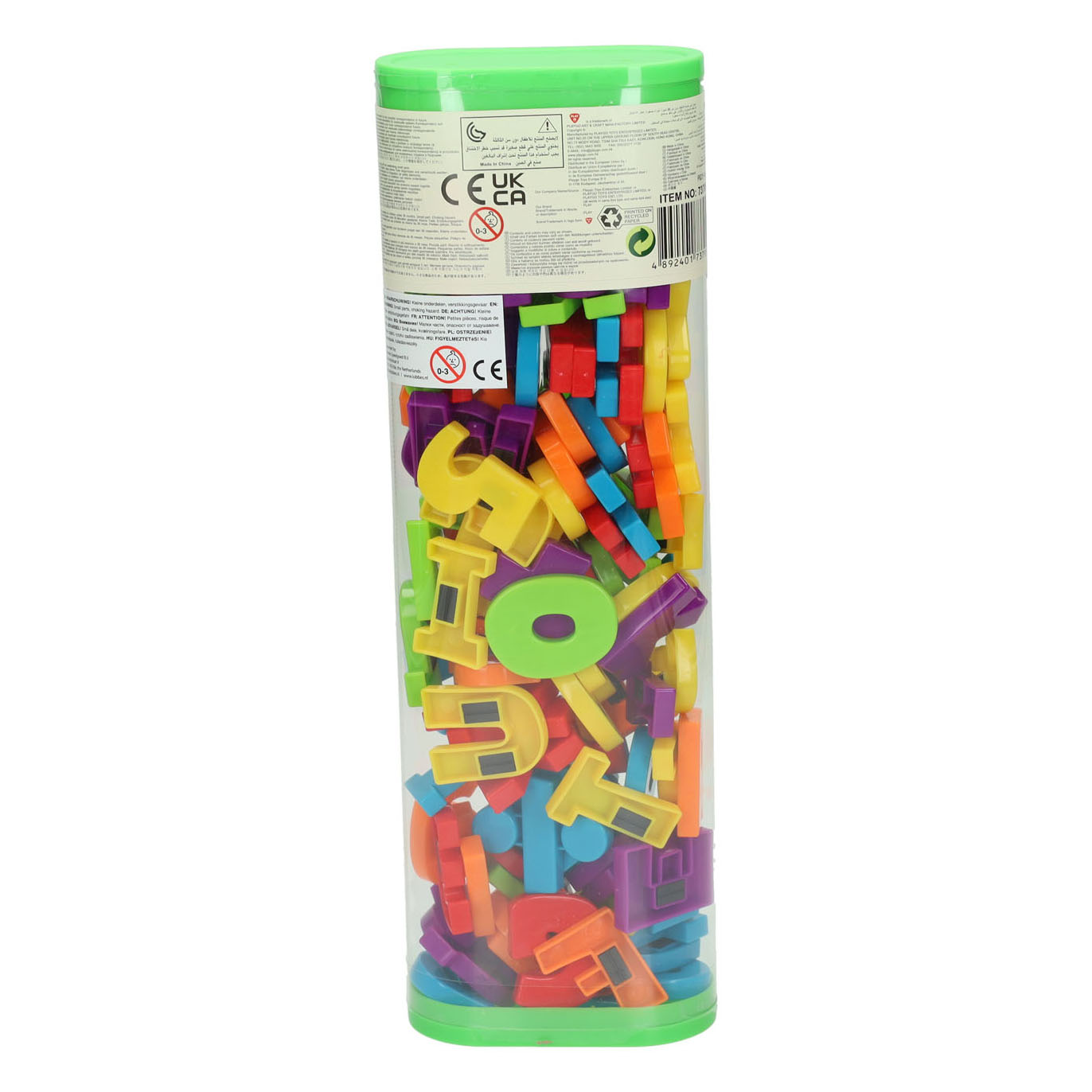 Playgo Magneet Letters en Cijfers, 120dlg.