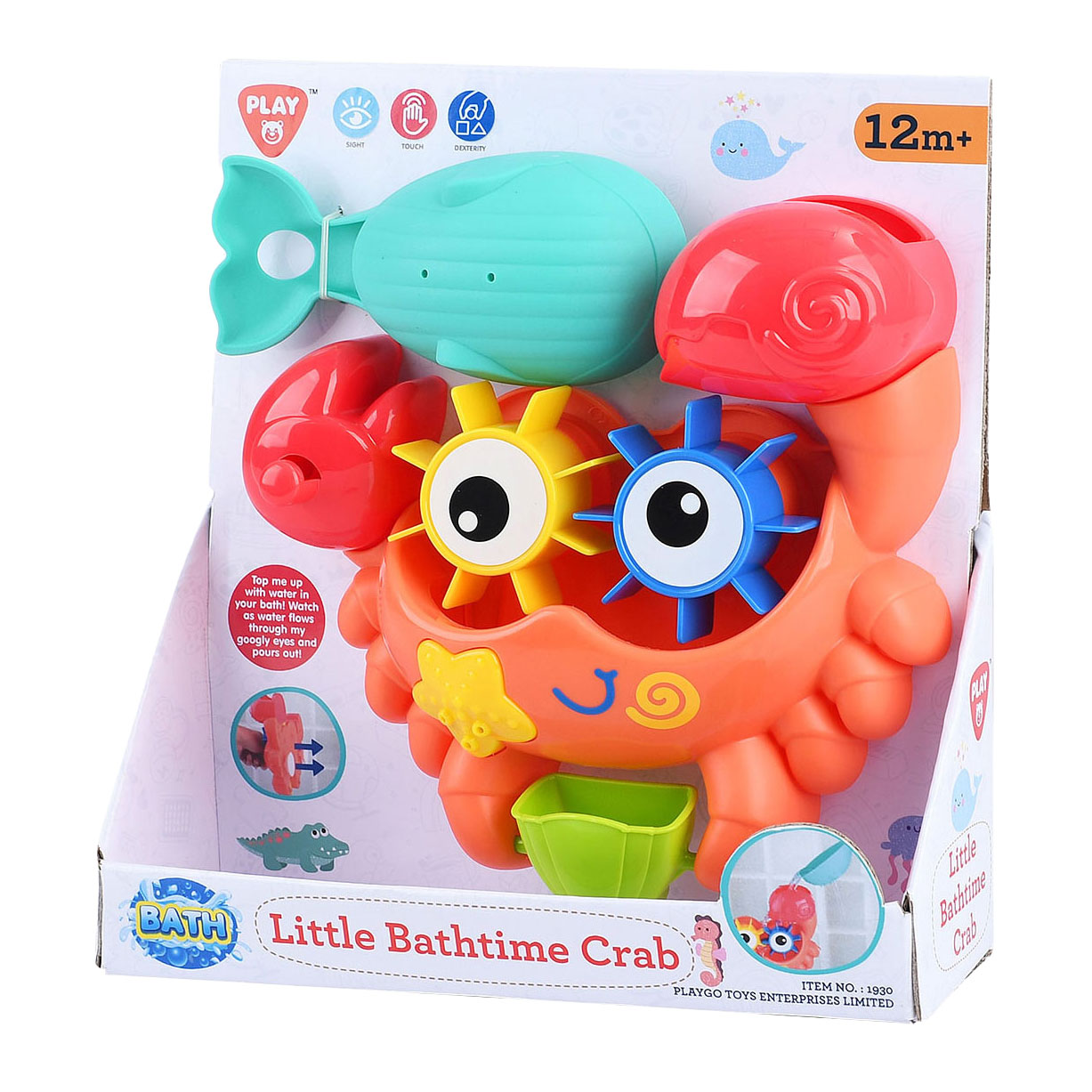 Play aux jouets de bain Crabe de bain