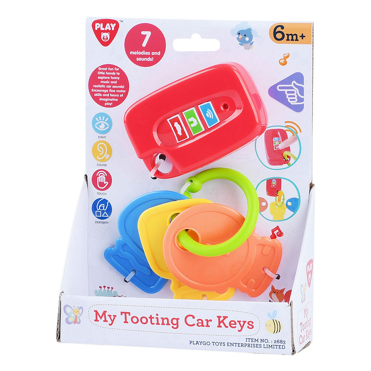 Play My Honking Car Keys, 5 Teile.