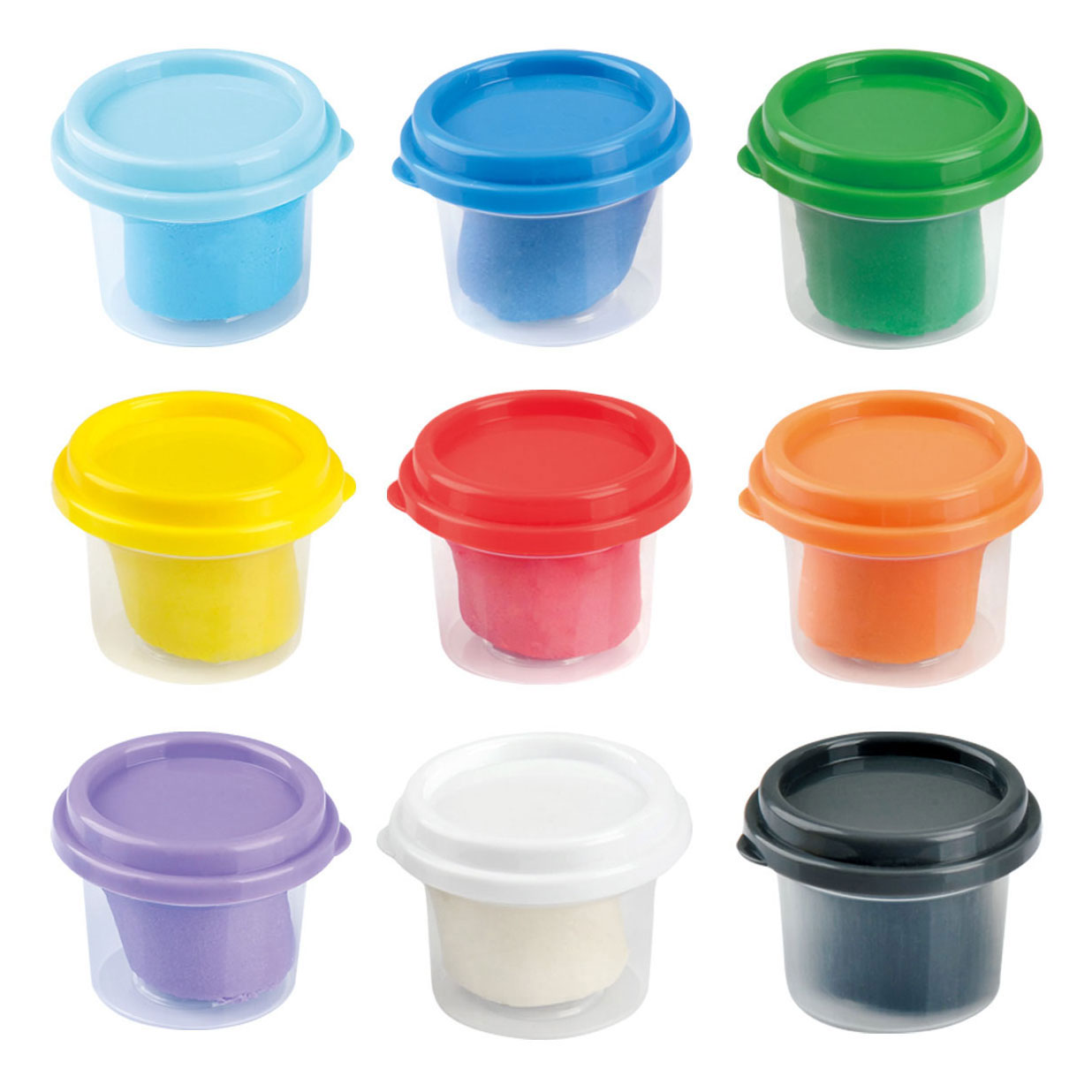 Play 9 couleurs, 9x56 grammes