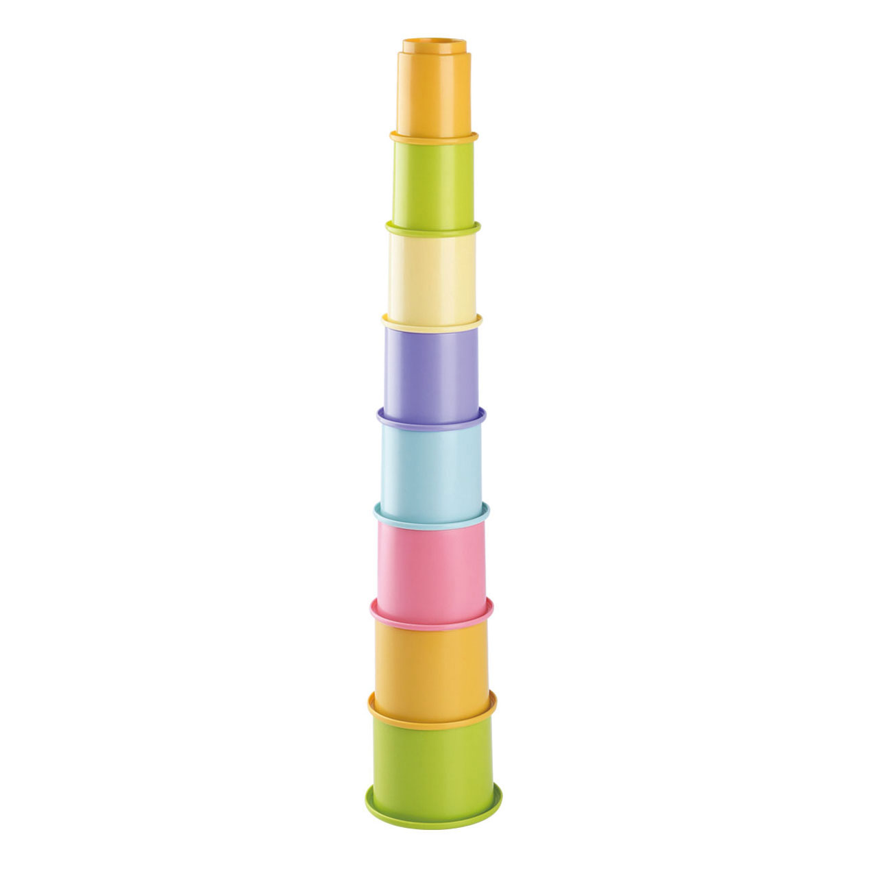 Play aux blocs empilables couleur, 8 pcs.