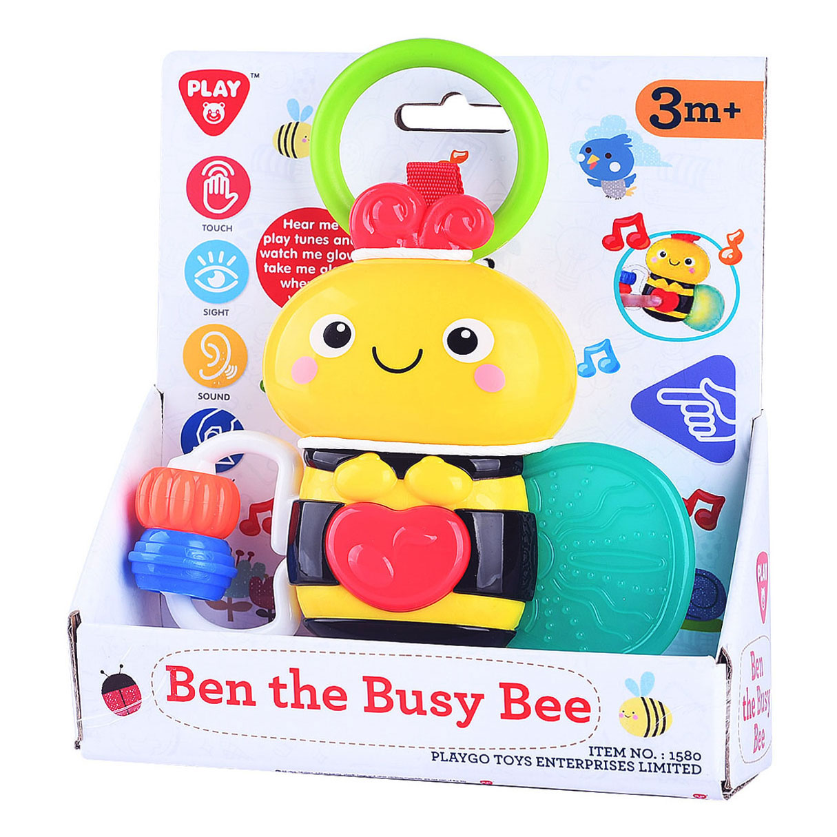 Play au jouet pour bébé Ben l'abeille