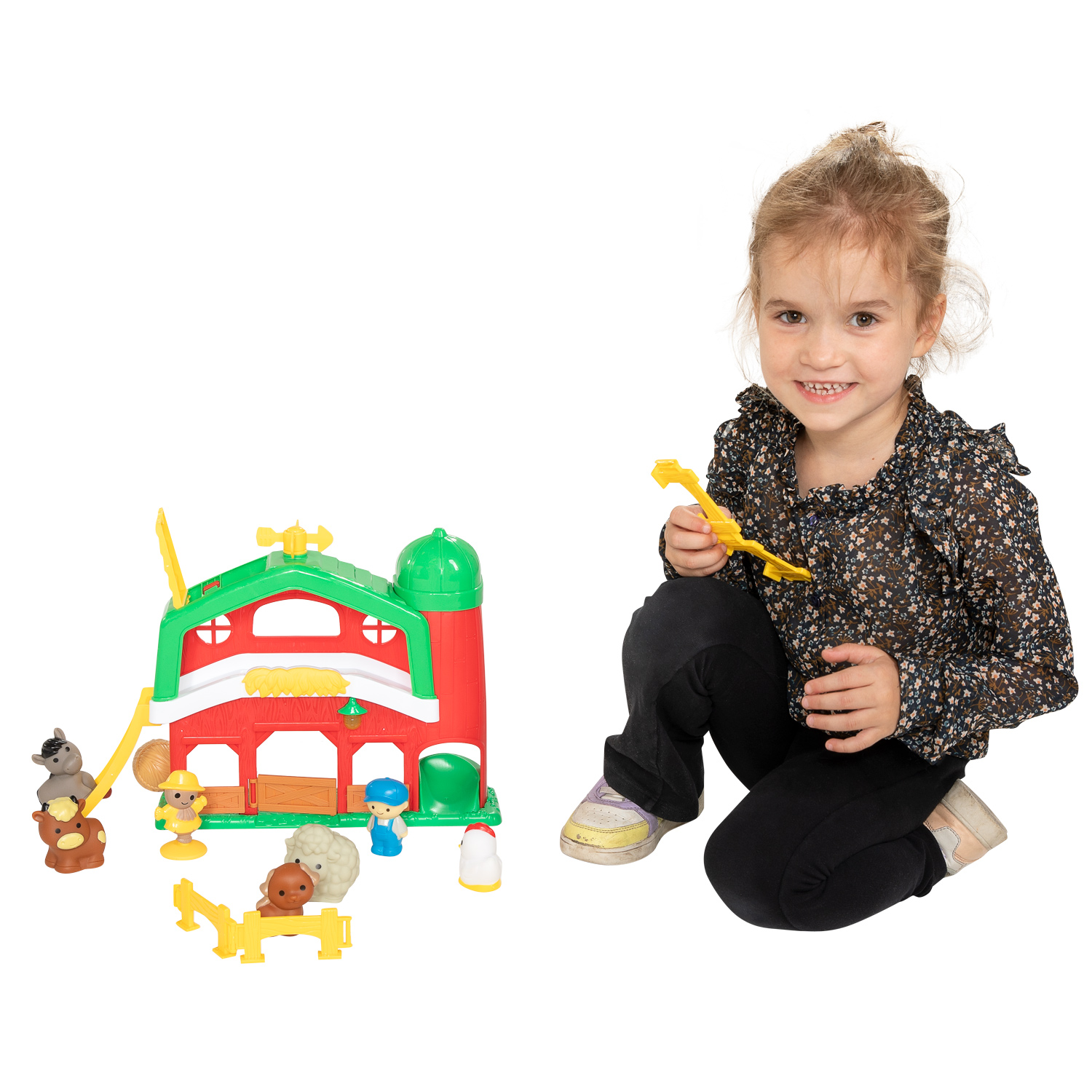 Play Boerderij met Dieren Speelset, 17dlg.