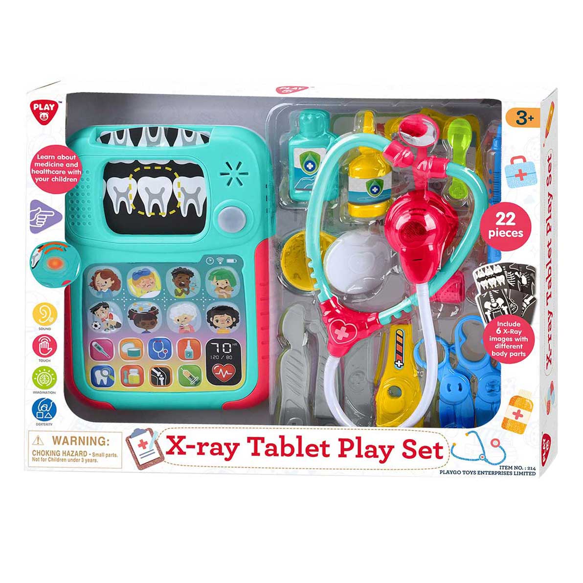 Playgo Rontgenfoto Set -22dlg.