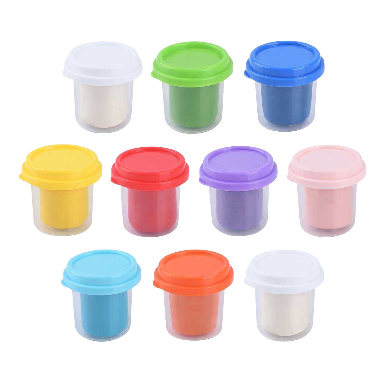 Playgo Kleiset 10 Kleuren - 10x113gram