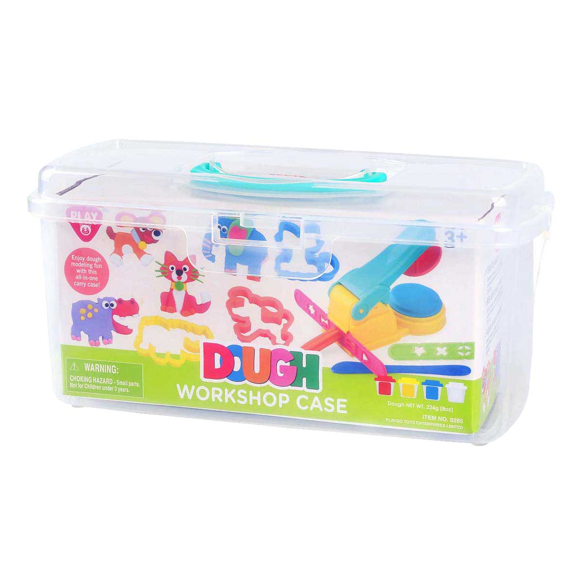 Coffret Playgo Atelier Valise Pâte à Argile - 4 Pots en Argile