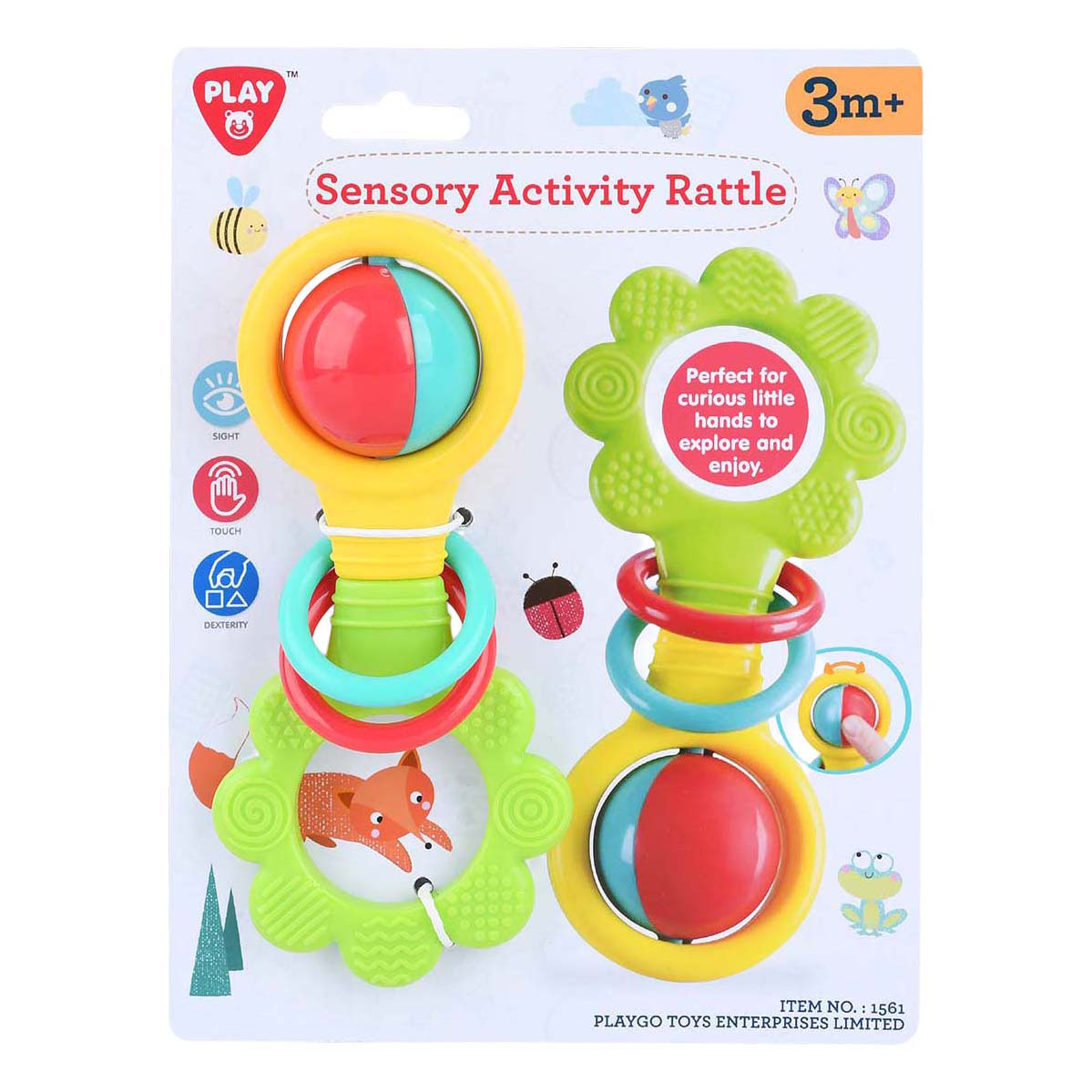 Playgo Sensorische Aktivitäten Rassel