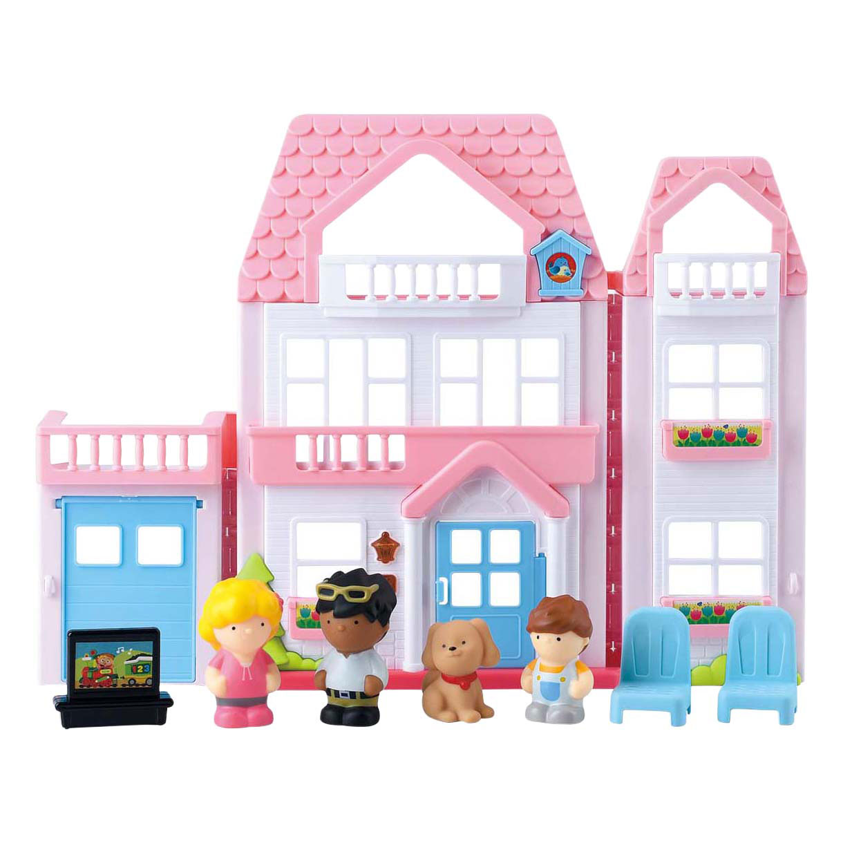 Playgo Mein Familienhaus - 8-teilig.